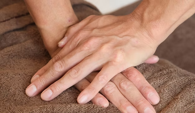 マッサージの様子